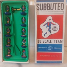 Subbuteo Squadra LW MP GENOA SCATOLA SPECIAL COLORATA ORIGINALE PERFETTA