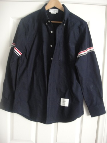 Thom browne camicia uomo blu - uomo,