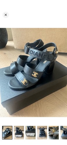 Sandali con tacco chanel - tacco,