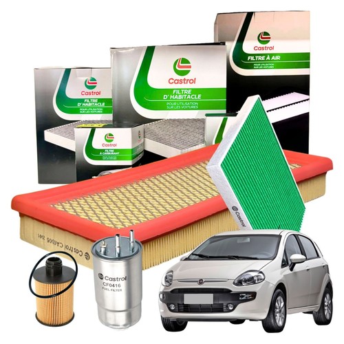 Kit tagliando castrol filtri - kit,