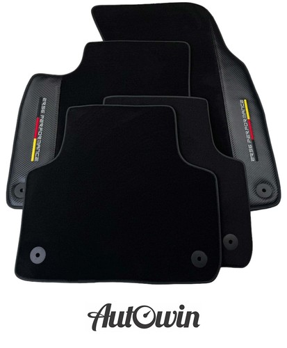 Black floor mats for audi - audi,