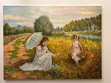 Dipinto olio tela 80x60 cm - dipinto,