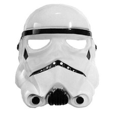 Maschera per Costume Star Wars Guerre Stellari Carnevale Bianco Bambino L.4251