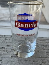 BICCHIERE DOSATORE BECCUCCIO GANCIA VERMOUTH  COCKTAIL BAR. ORIGINALE ANNI 60