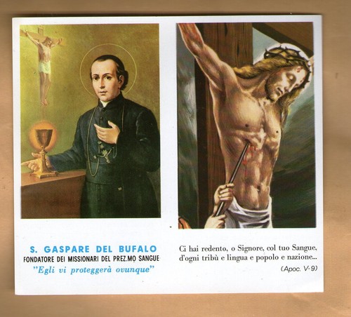 Santino holy card - -,