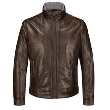 Giacca In Pelle Da Uomo