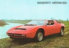 Brochure Maserati Merak/SS