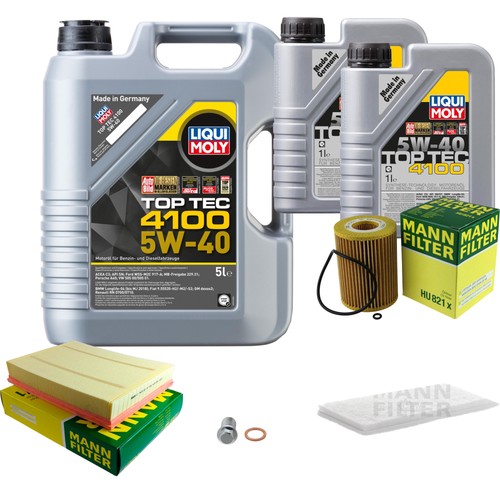 Mann controllo set liqui - set, 7