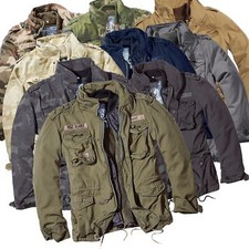 Brandit M65 Giant giacca uomo vintage field jacket esercito outdoor parka fodera S-7XL