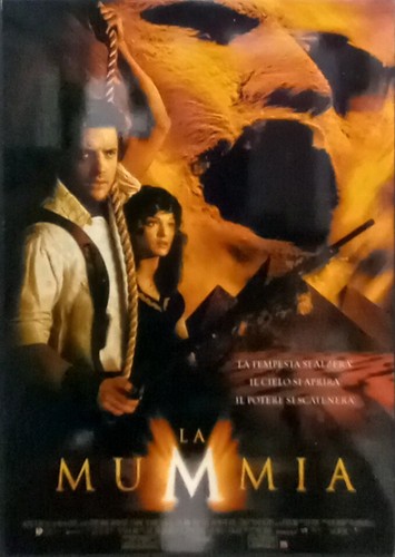 Cartolina cinema mummia - cinema, la