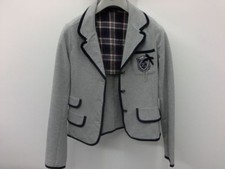 Giacca Elsy Girl grigia con profili blu tg 44 ragazza (S/XS adulto)