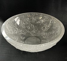 GRANDE CENTROTAVOLA MOON BOWL ø 31 cm Arnolfo Di Cambio OPTICAL ART GLASS '60s