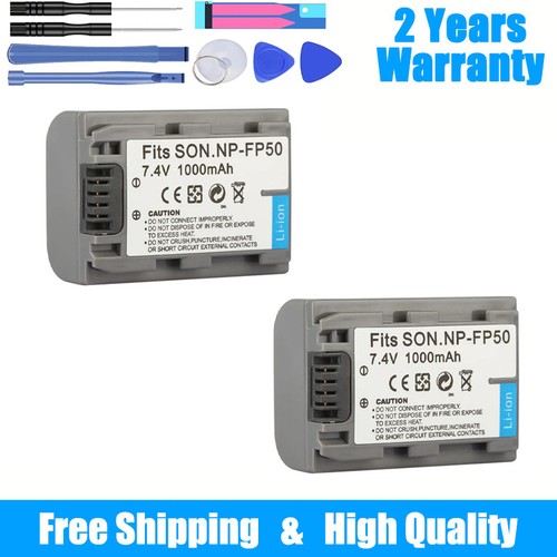 Batteria fp50 per sony - 2x,