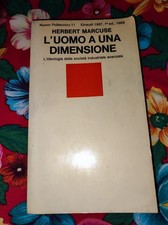 Marcuse Herbert - L'uomo a una dimensione - Einaudi LR60