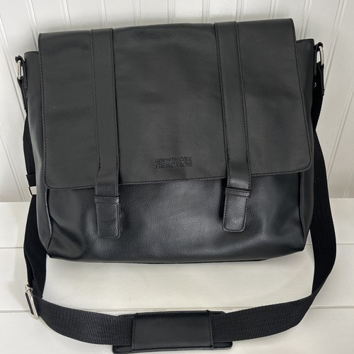 Borsa messenger pelle nera - pelle,