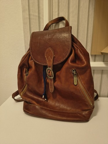Zaino vera pelle - , a