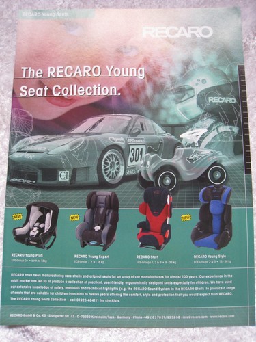 Recaro young seats - recaro,