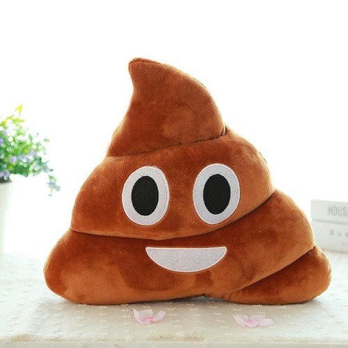 Peluche emoticon poo - peluche,