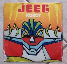 1980 Jeeg Robot 2 Sigle Trasmissione Tv 45 Giri Vinile [Ita]