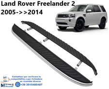 Land Rover Freelander 2 Coppia Set Pedane Laterali Sbarre Scalette Alluminio