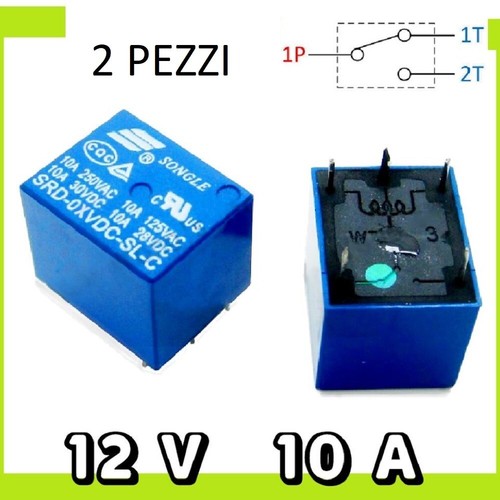 Pezzi rele relè relay - 2, 12v
