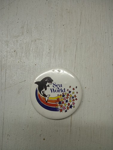 Spilla pulsante vintage 1985