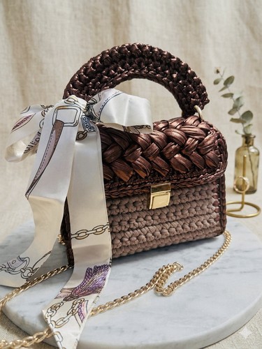 Borsa donna fatta mano - borsa, a