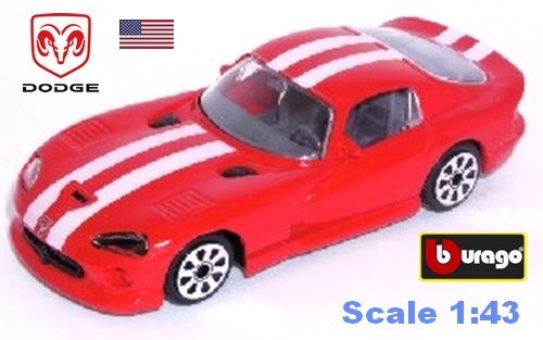 Dodge viper coupé - viper, rouge