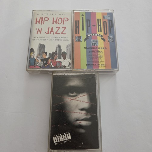 Hip hop cassettes - (3),