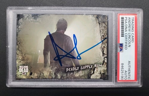Carta andrew lincoln topps - lincoln, the