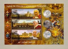 F75 MADAGASCAR: PAPA FRANCESCO BENEDETTO XVI  GIOVANNI PAOLO II  cinderella