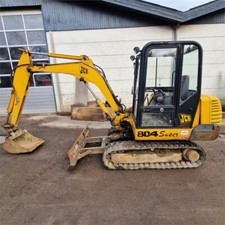 JCB 802-7 803 804 ESCAVATORE MANUALE OFFICINA RIPARAZIONE PDF DVD INGLESE