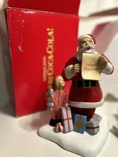 Coca Cola Natale 2000 Statuina Babbo Natale Collezione Pubblicità 
