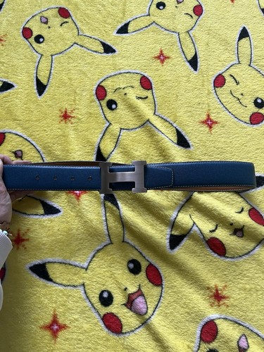 Cintura hermes paris blu - hermes,