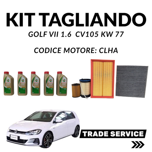 Kit tagliando golf - tagliando, 1.6