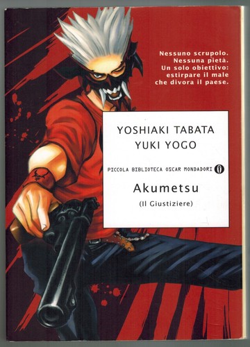 Akumetsu giustiziere manga - giustiziere,