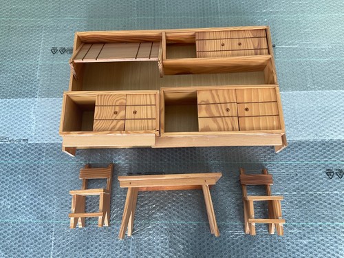 Cucina bambole credenza legno - bambole,