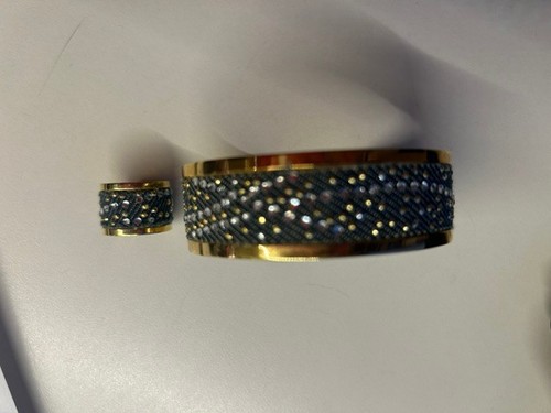 Set anello bracciale - e,