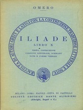 ILIADE. LIBRO X CLASSICI