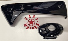 KIT PROTEZIONE PARACALORE MARMITTA+FONDELLO NERO LUCIDO HONDA SH 300 2007-2013