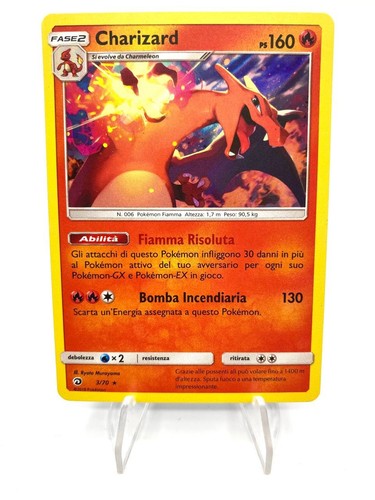 Carta pokemon charizard 70 - carta, 3/70