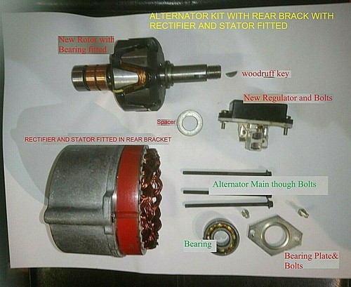 Kit riparazione alternatore - riparazione,