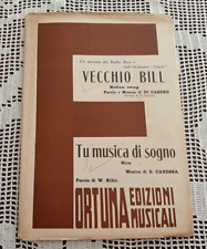 Spartito VECCHIO BILL DI