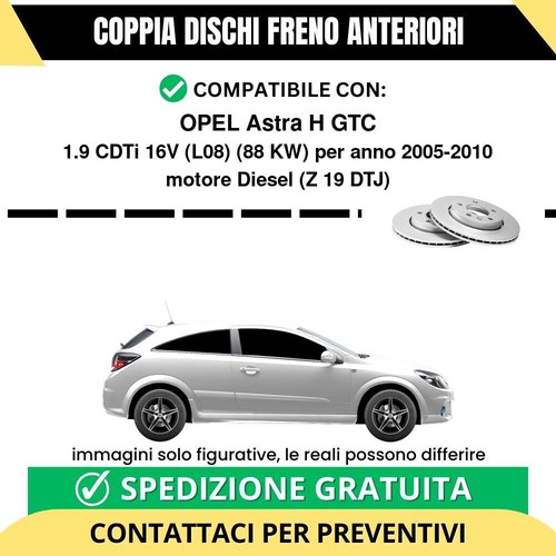Coppia dischi freno anteriori - dischi,