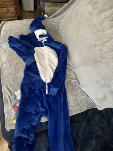 Costume intero salopette blu - , e
