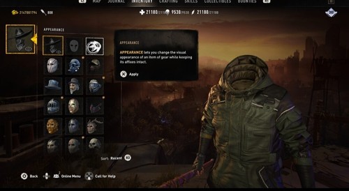 Dying light oggetti gocce - e,