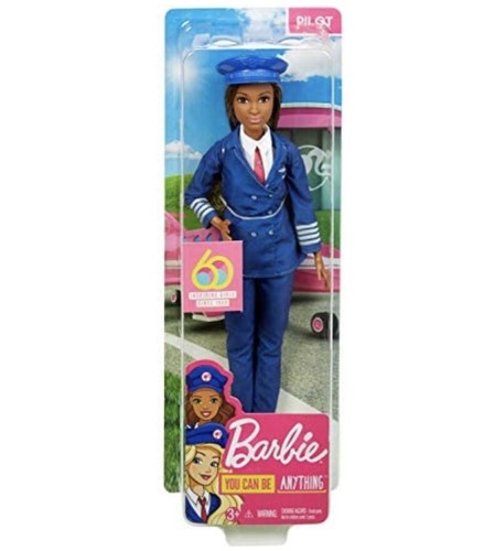 Mattel barbie pilota 60 - pilota, 60°