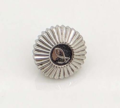 Corona logo pesce - , inox