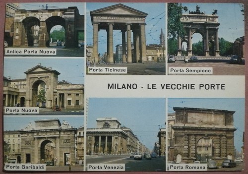 Milano vecchie porte - le,