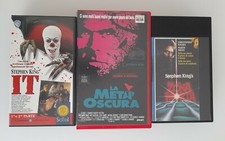 Lotto Film in VHS " IT " + " LA META' OSCURA " + " LA ZONA MORTA " Stephen King